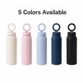 Water Bottle with Magnetic Phone Holder